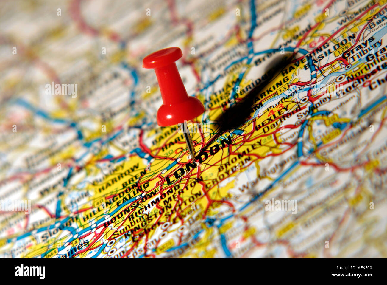 M25 Map High Resolution Stock Photography And Images Alamy