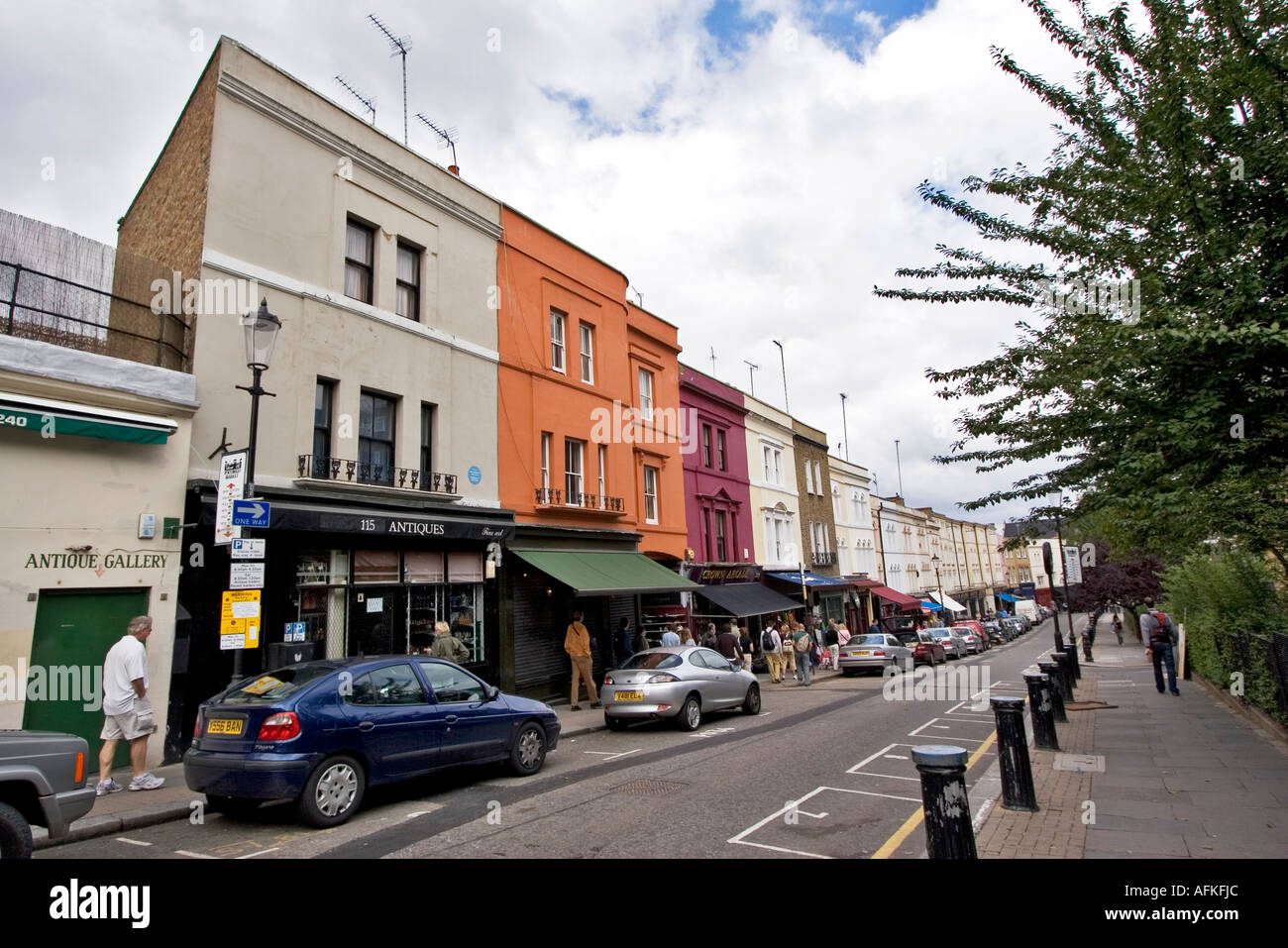 Portobello street cars hires stock photography and images Alamy