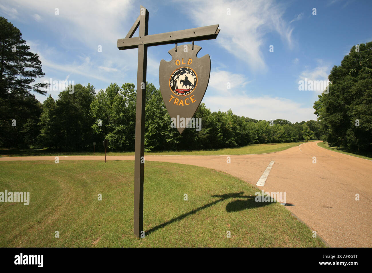 Natchez trace parkway national park hi-res stock photography and images ...