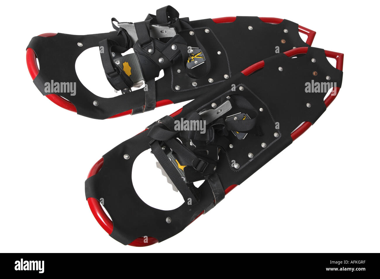Modern Snowshoes Stock Photo