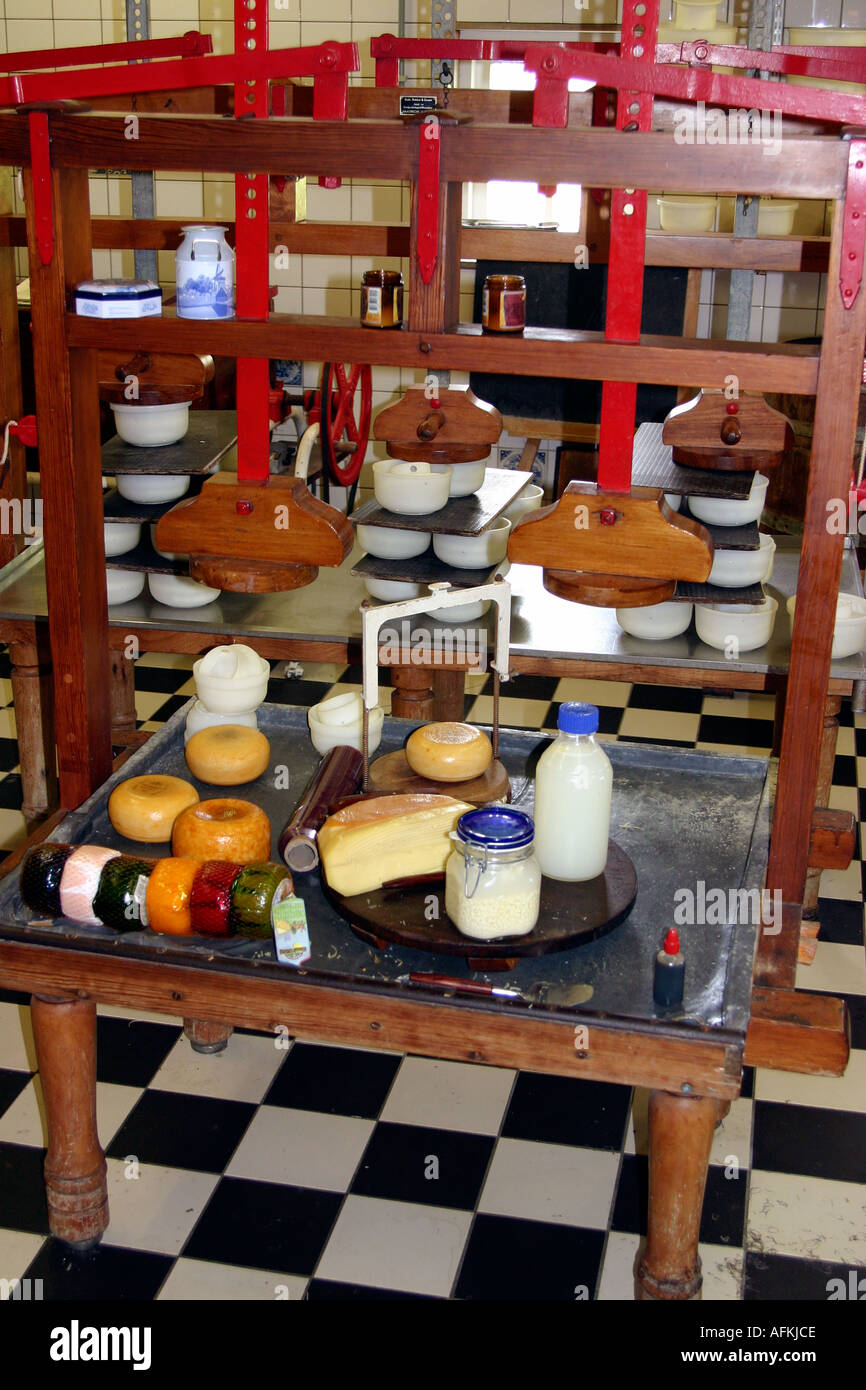 Netherlands Zaanse Schans Zaandam Cheese Factory Stock Photo Alamy