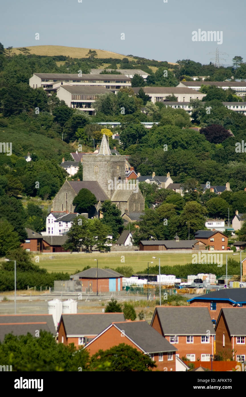 The village of llanbadarn fawr outside Aberystwyth ceredigion wales UK