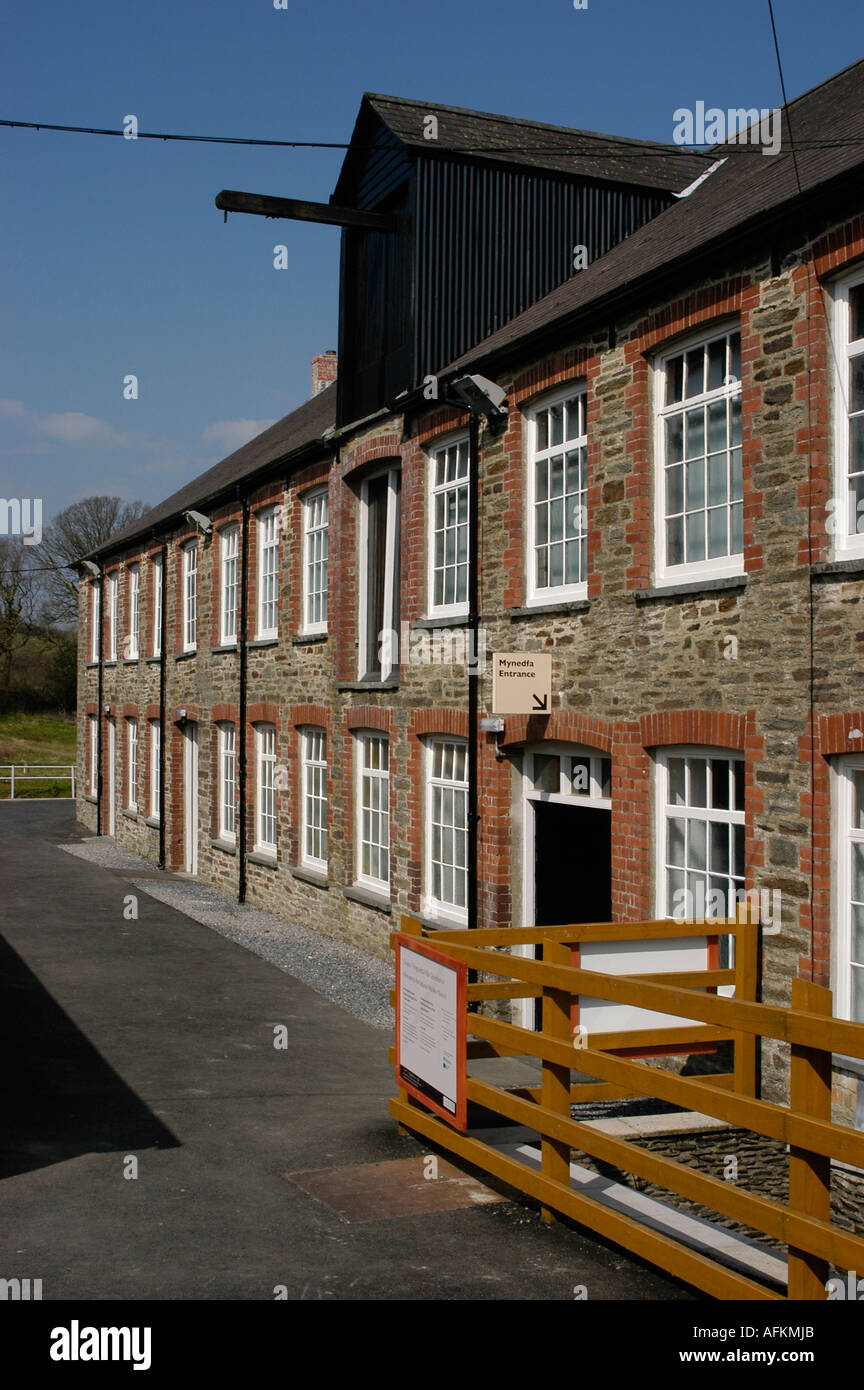 Welsh Woolen Museum Amgueddfa Gwlan High Resolution Stock Photography