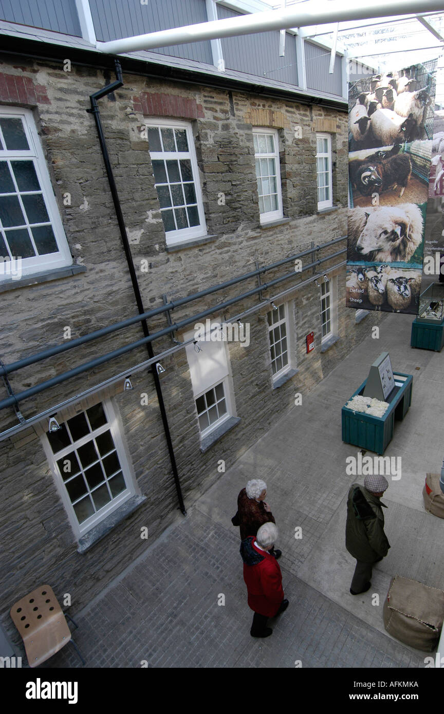 Welsh woolen museum amgueddfa gwlan hires stock photography and images