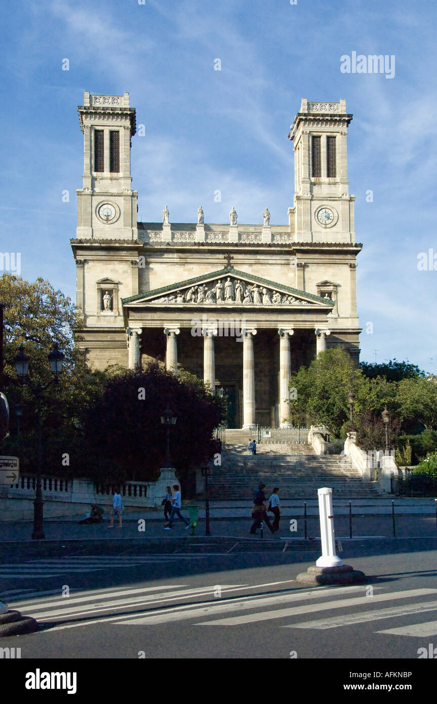st john vianney church in paris Stock Photo Alamy