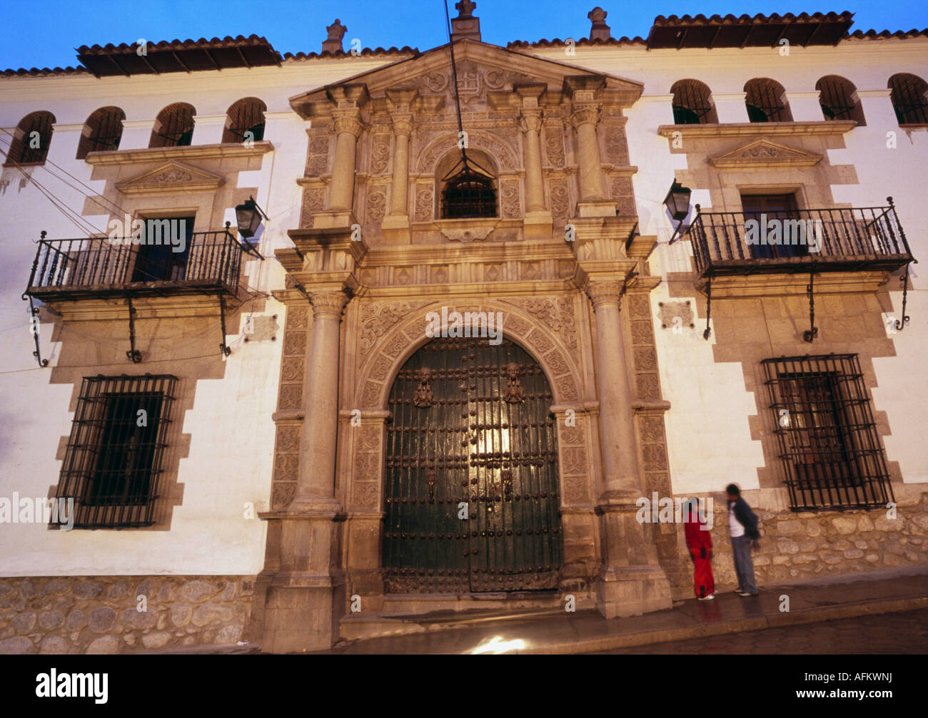Casa Real de la Moneda - Potosi BOLIVIA Stock Photo - Alamy