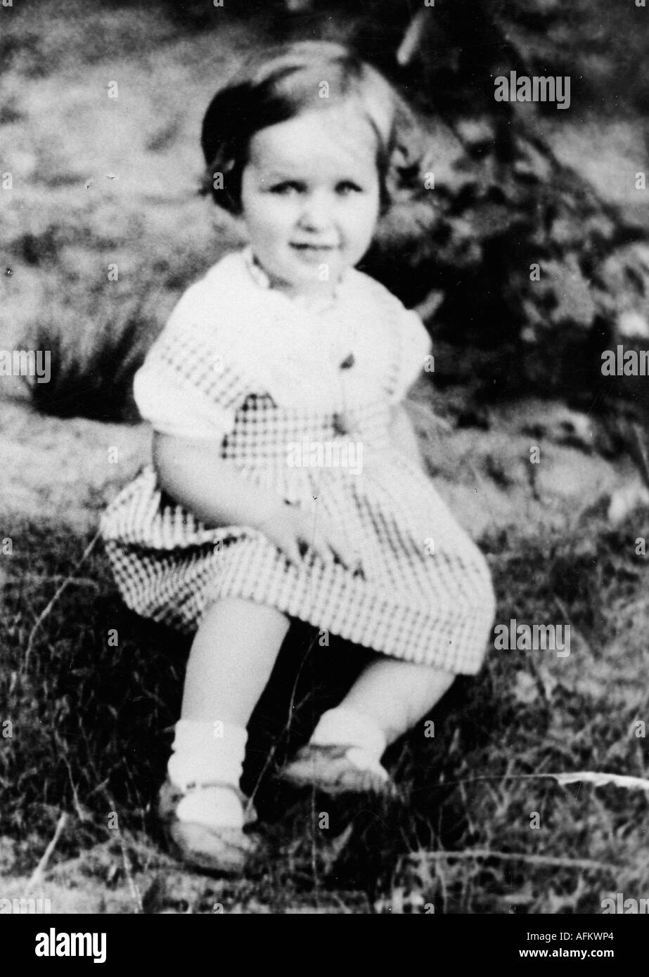 Hold, Marianne, 15.5.1929 - 11.9.1994, German actress, childhood photo, 1930s, , Stock Photo
