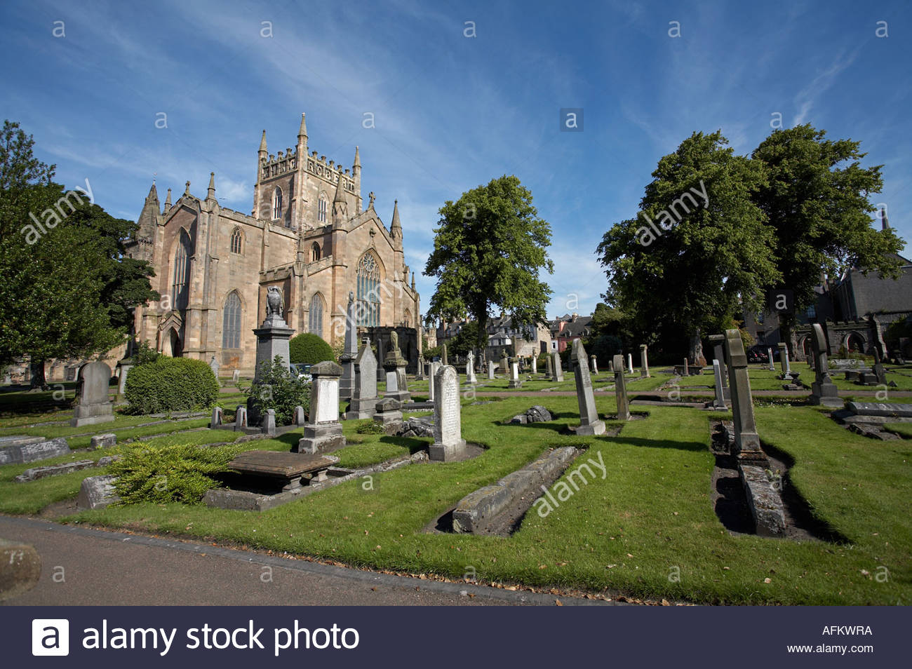 View dunfermline abbey dunfermline fife hires stock photography and