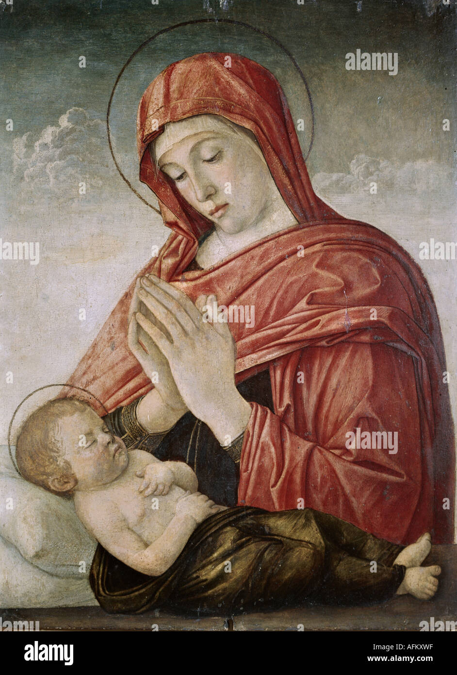 "fine Arts, Bellini, Giovanni, (circa 1426 - 1516), Painting, "Madonna ...