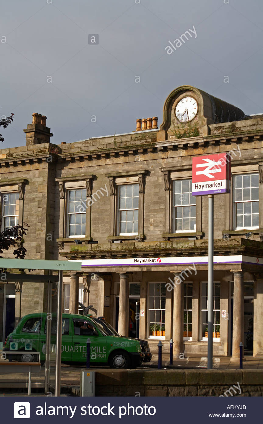 Haymarket Train Station Edinburgh Scotland at Levi Skipper blog