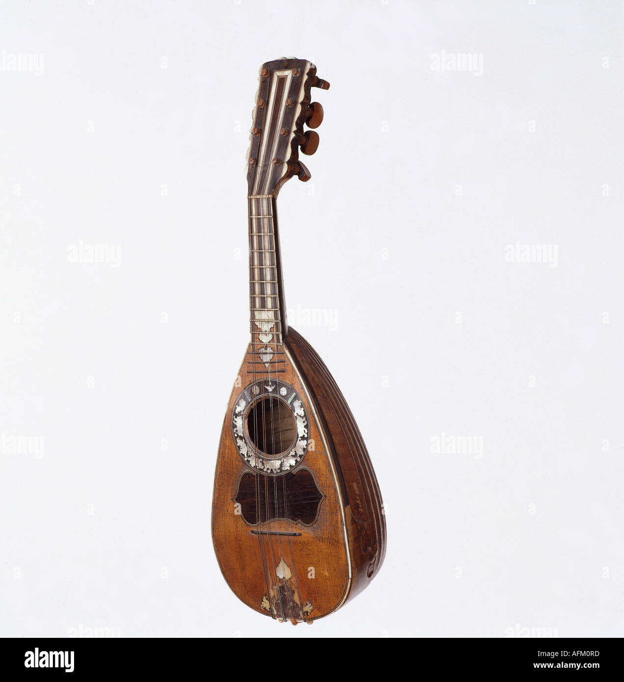 Music, Instruments, Mandolin, 19th Century, Historic, Historical Stock 