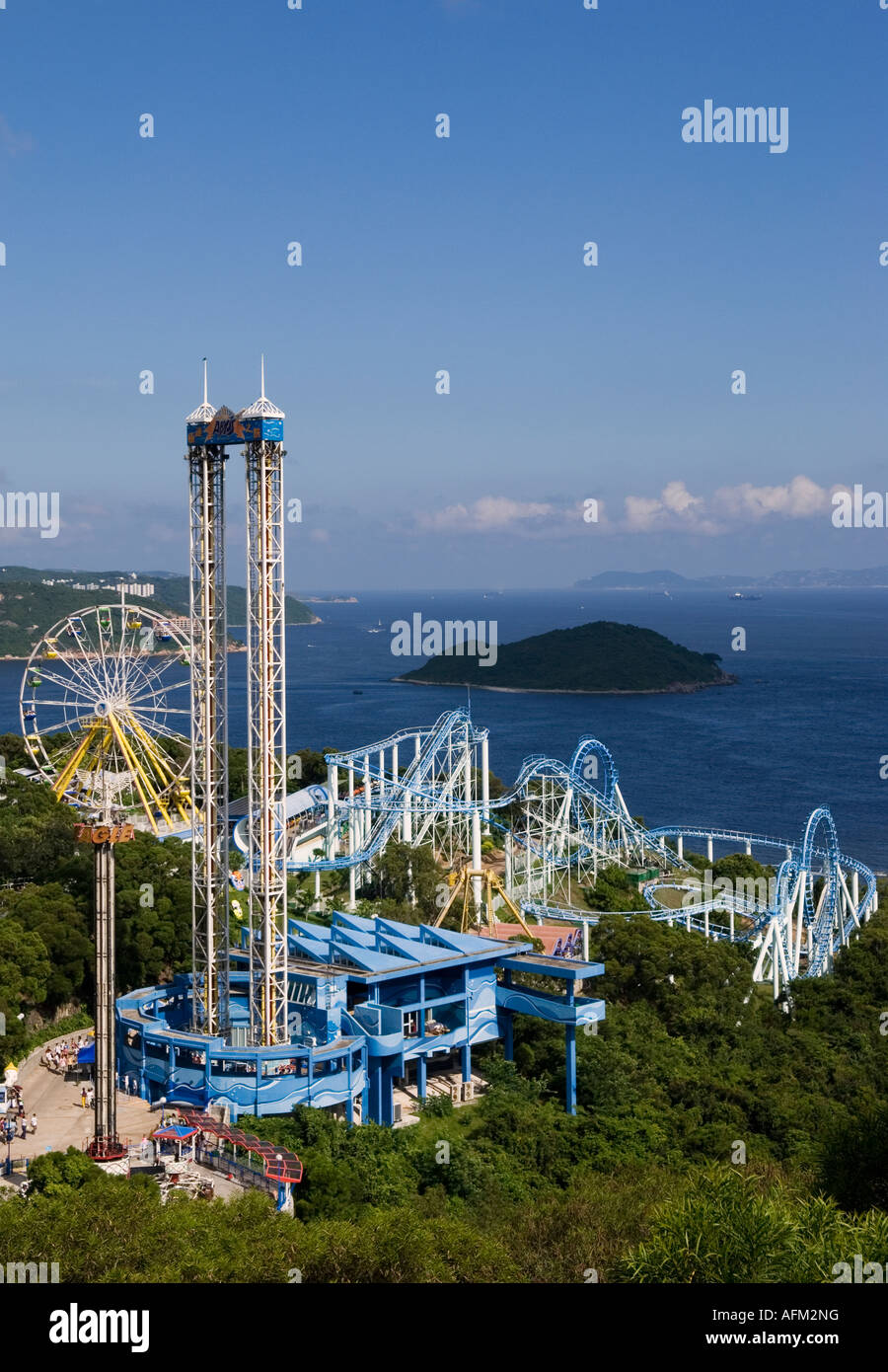 Ocean Park amusement park Hong Kong China Stock Photo - Alamy