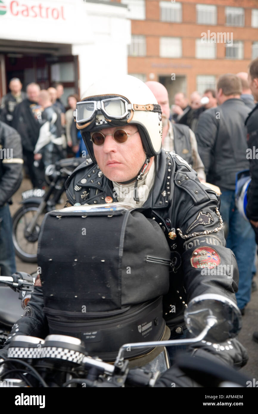 2007 Brighton Bikers Run from Ace Cafe, London, England, Britain, UK Stock Photo