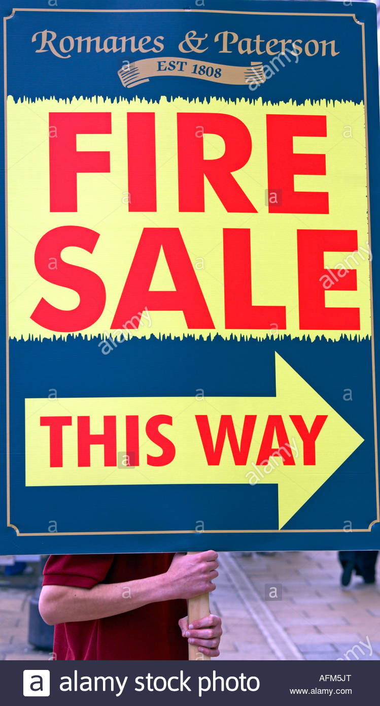 Fire sale hires stock photography and images Alamy