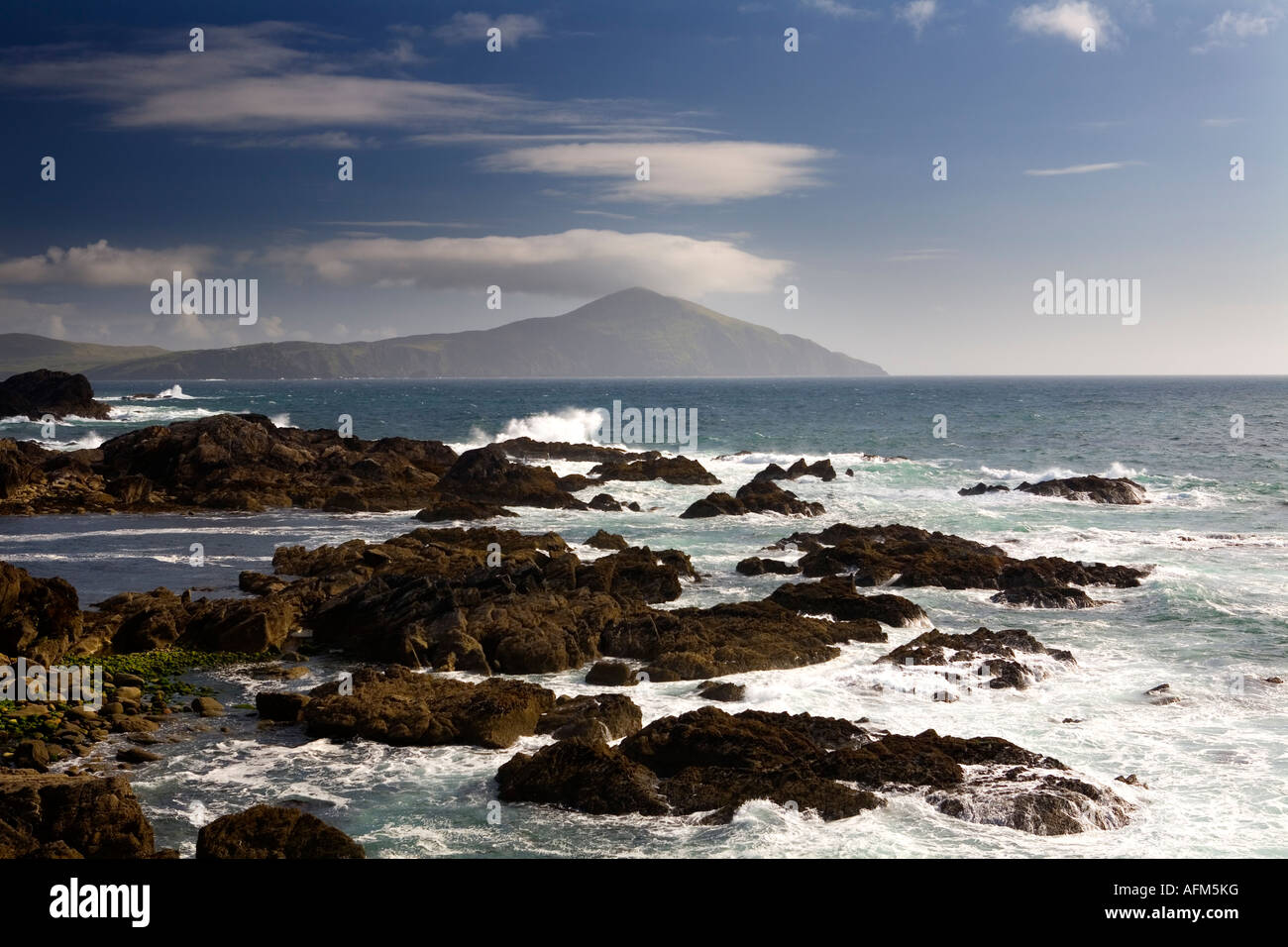 Achill Island and Clare Island Co Mayo Ireland Stock Photo