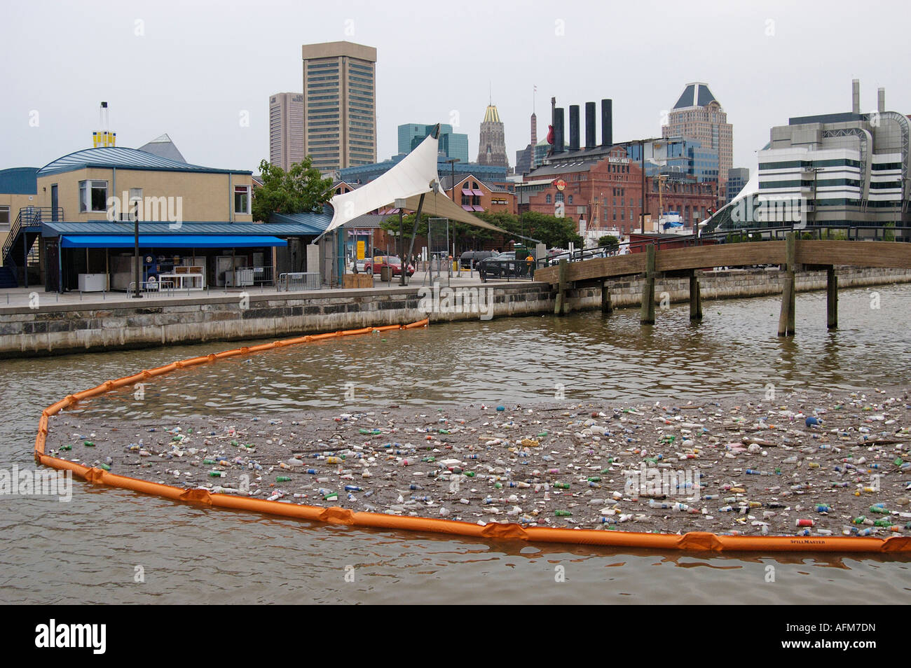 Baltimore harbor garbage hires stock photography and images Alamy