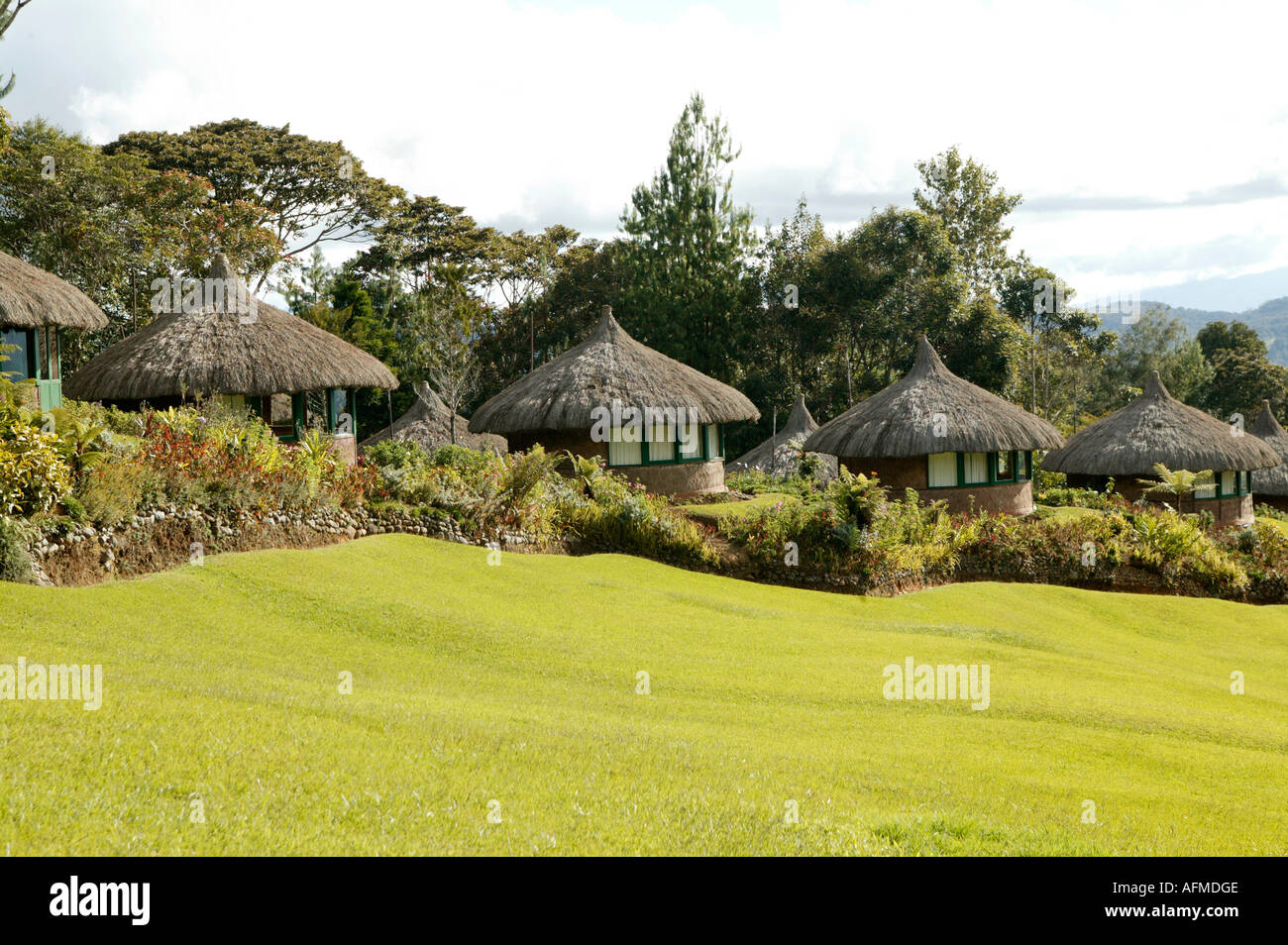 Ambua Lodge, Tari, Papua New Guinea Stock Photo - Alamy
