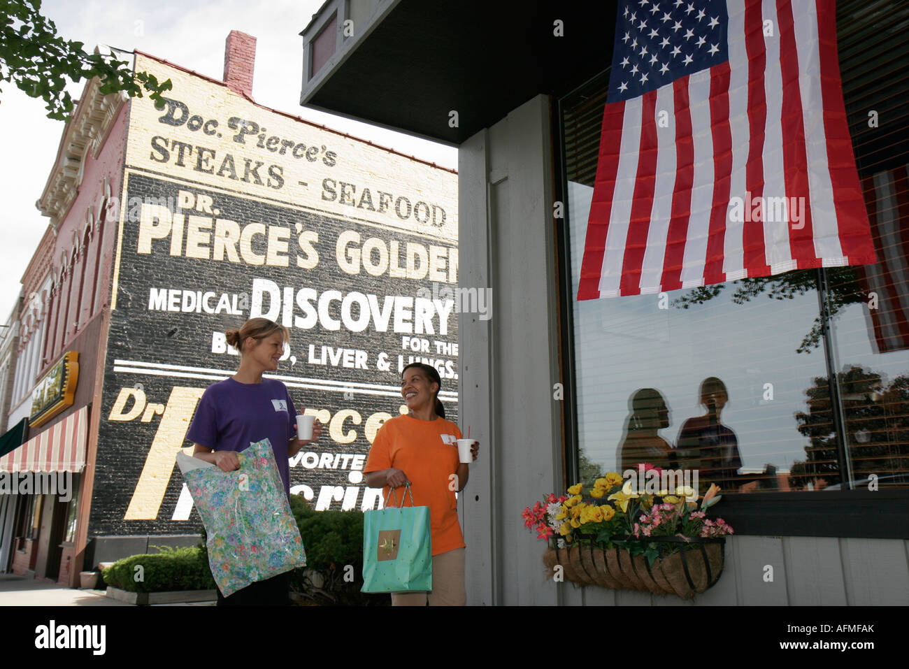 Indiana,St. Joseph County,Mishawaka,North Main Street,Black woman