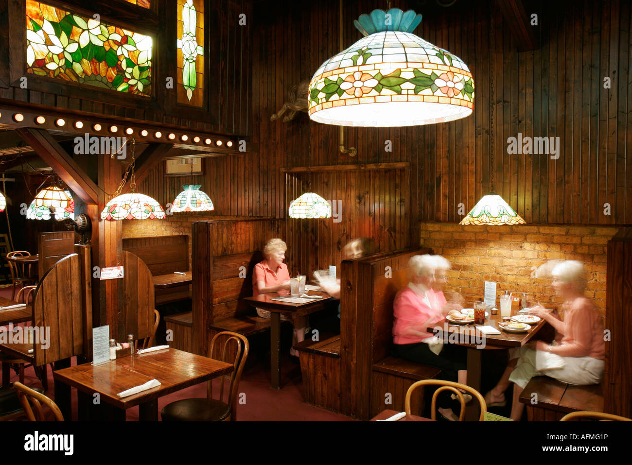 Indiana Mishawaka North Main Street Doc Pierce's Restaurant stained