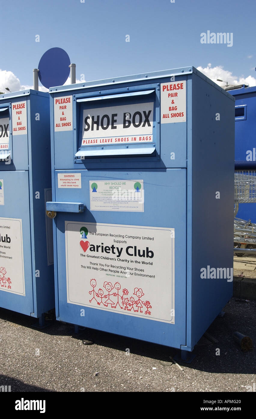 Charity box bin hi-res stock photography and images - Alamy