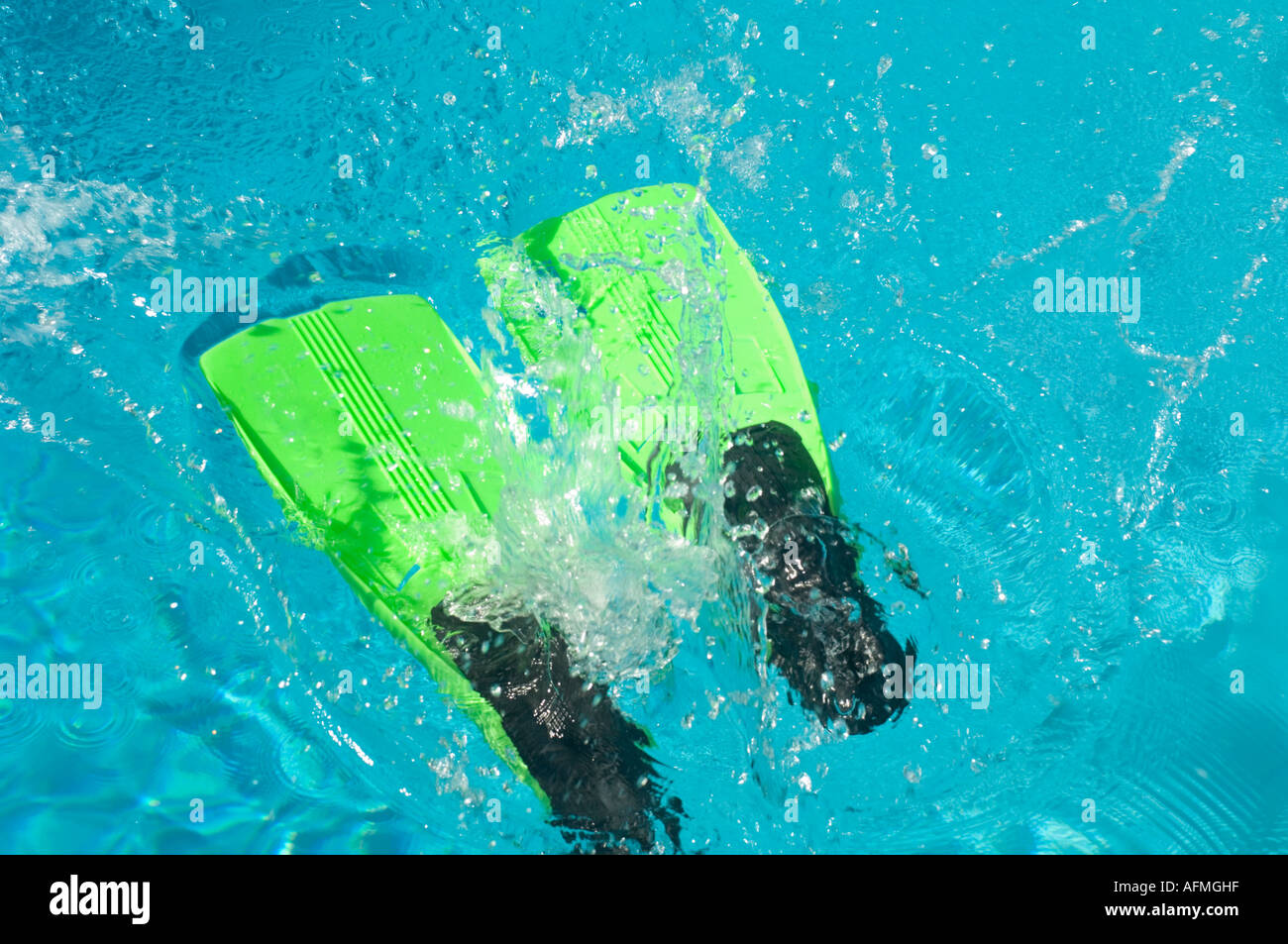 Swim fins hires stock photography and images Alamy