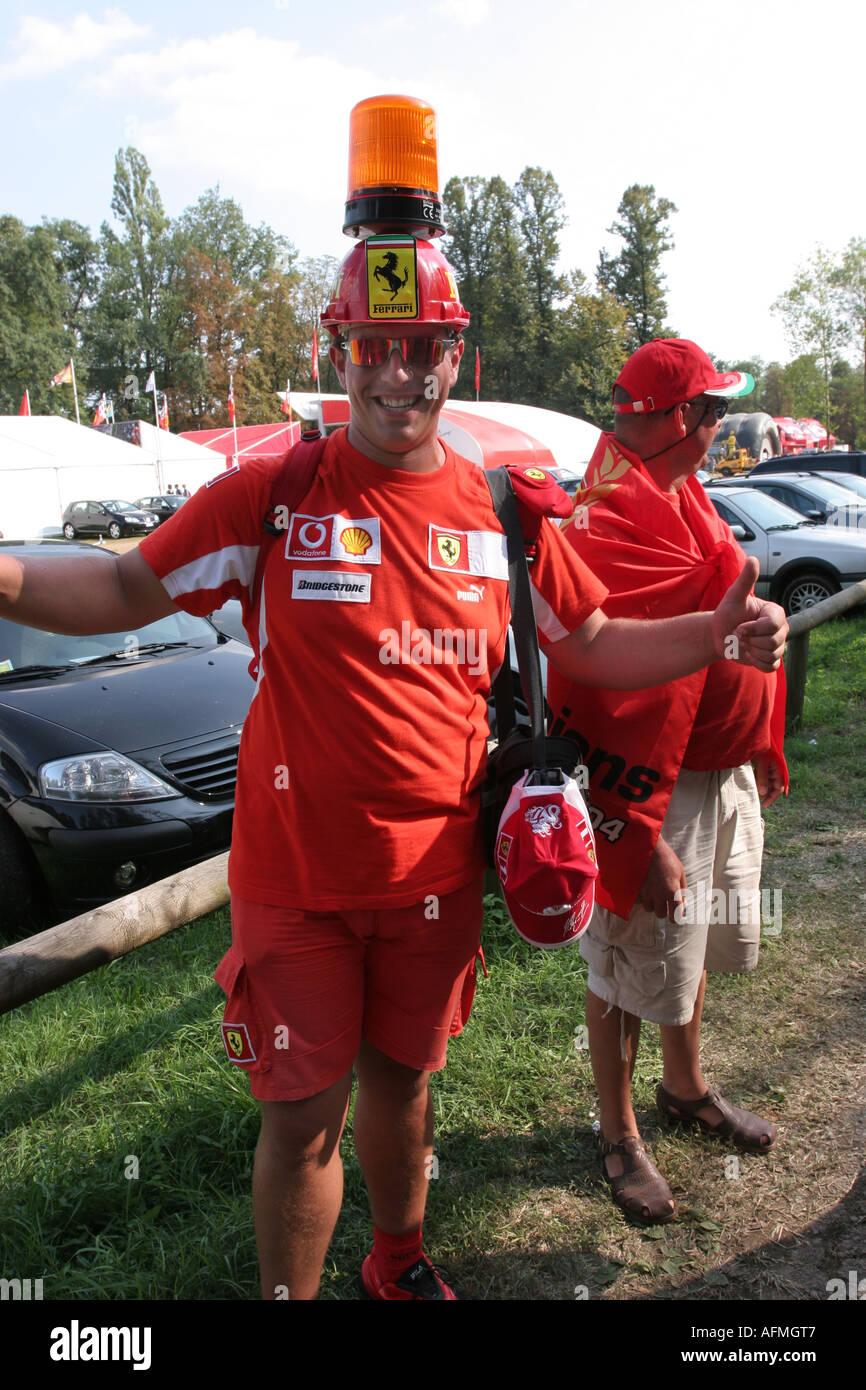 Ferrari fan at monza Stock Photo - Alamy