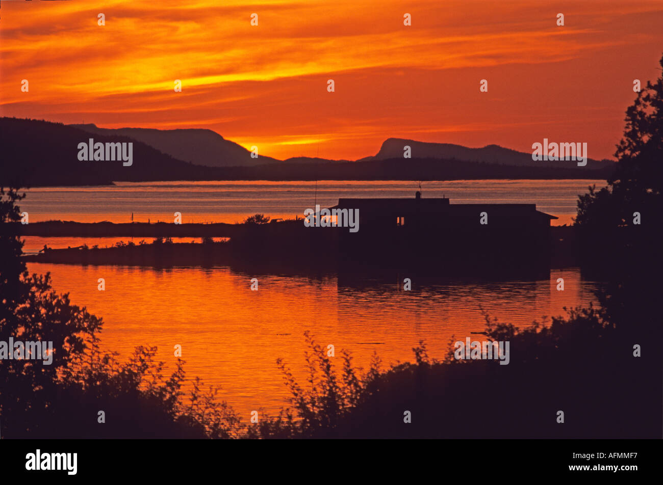 San juan islands dusk hi-res stock photography and images - Alamy