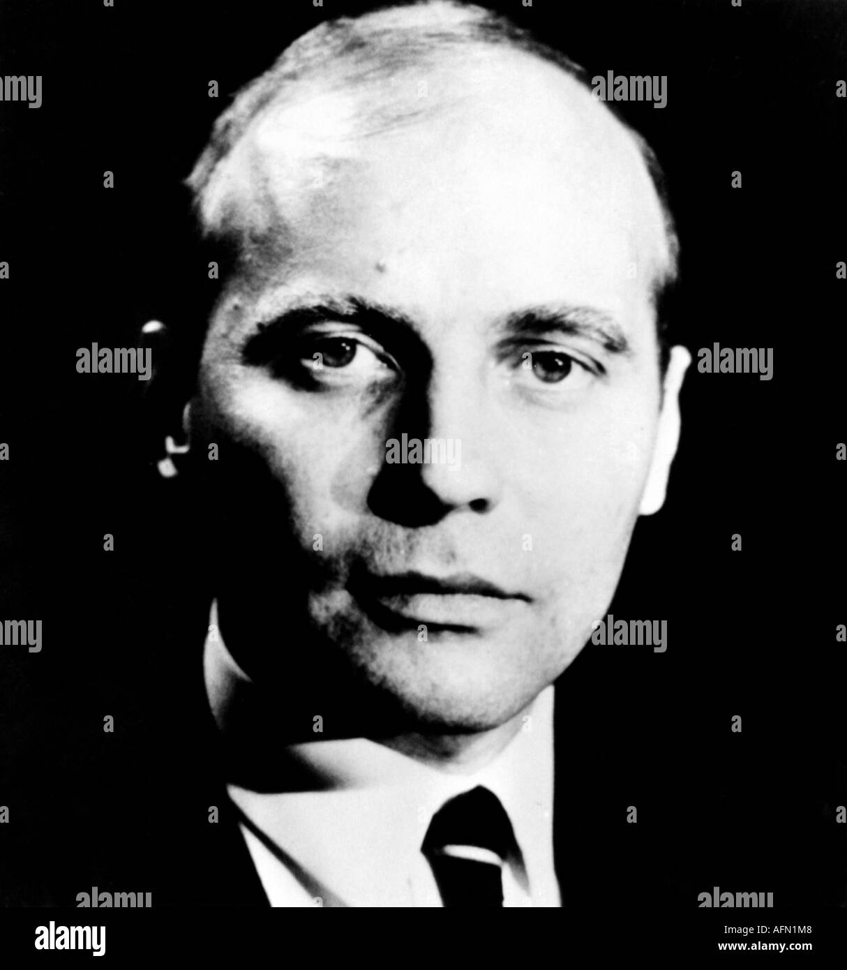 Henze, Hans Werner, 1.7.1926 - 27.10.2012, German composer, portrait, 1950s, Stock Photo