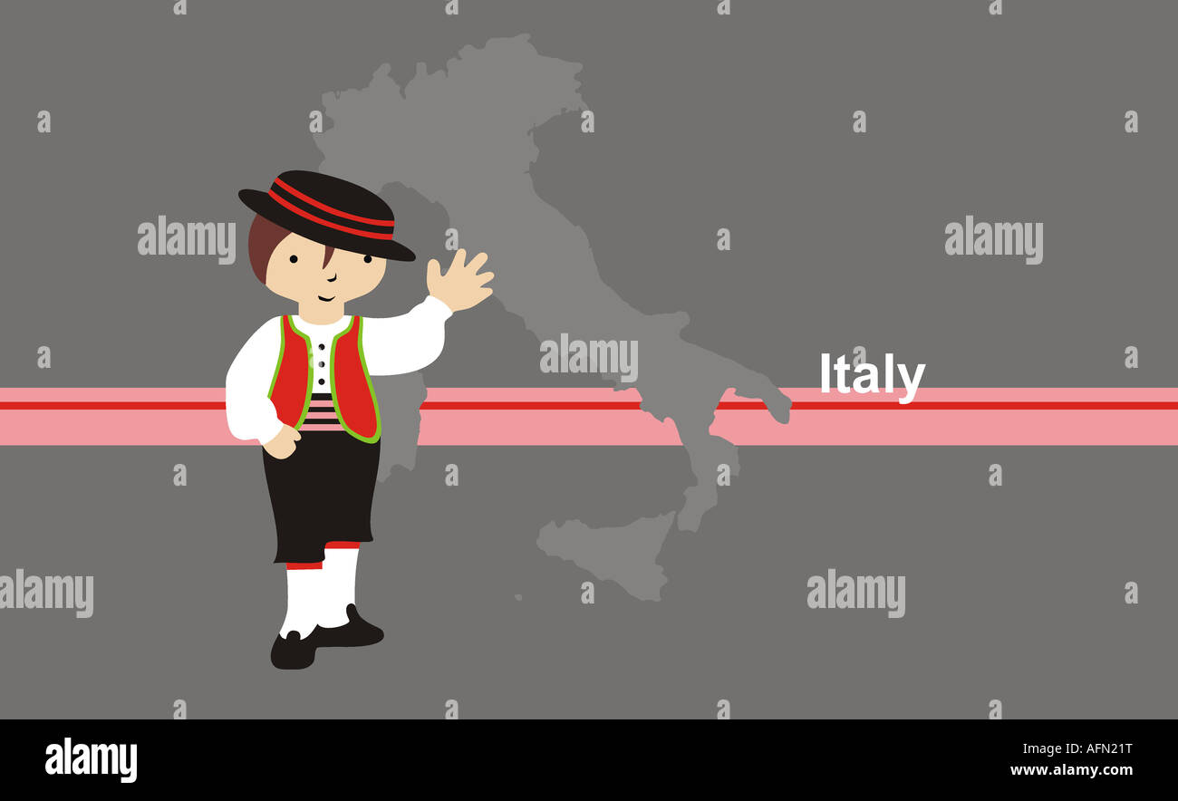 Boy Wearing Traditional Italian Clothing Stock Photo Alamy Boy Wearing Traditional Italian Clothing AFN21T