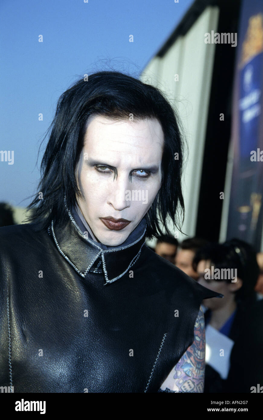 MARILYN MANSON US singer Stock Photo