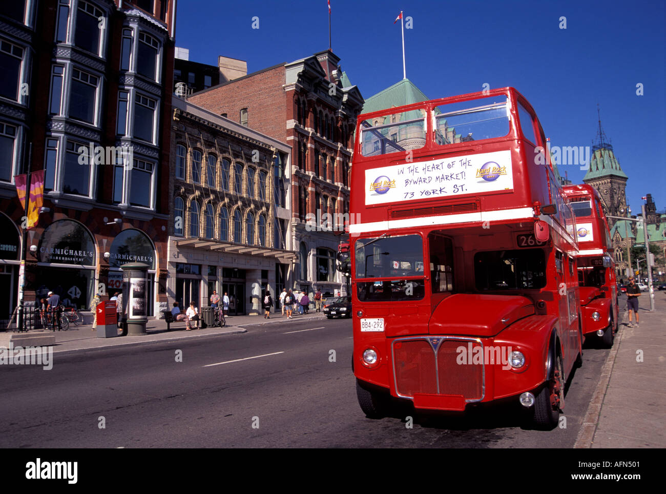 Double Decker Tour Bus Downtown Ottawa Canada Stock Photo Alamy double-decker-tour-bus-downtown-ottawa-canada-stock-photo-alamy