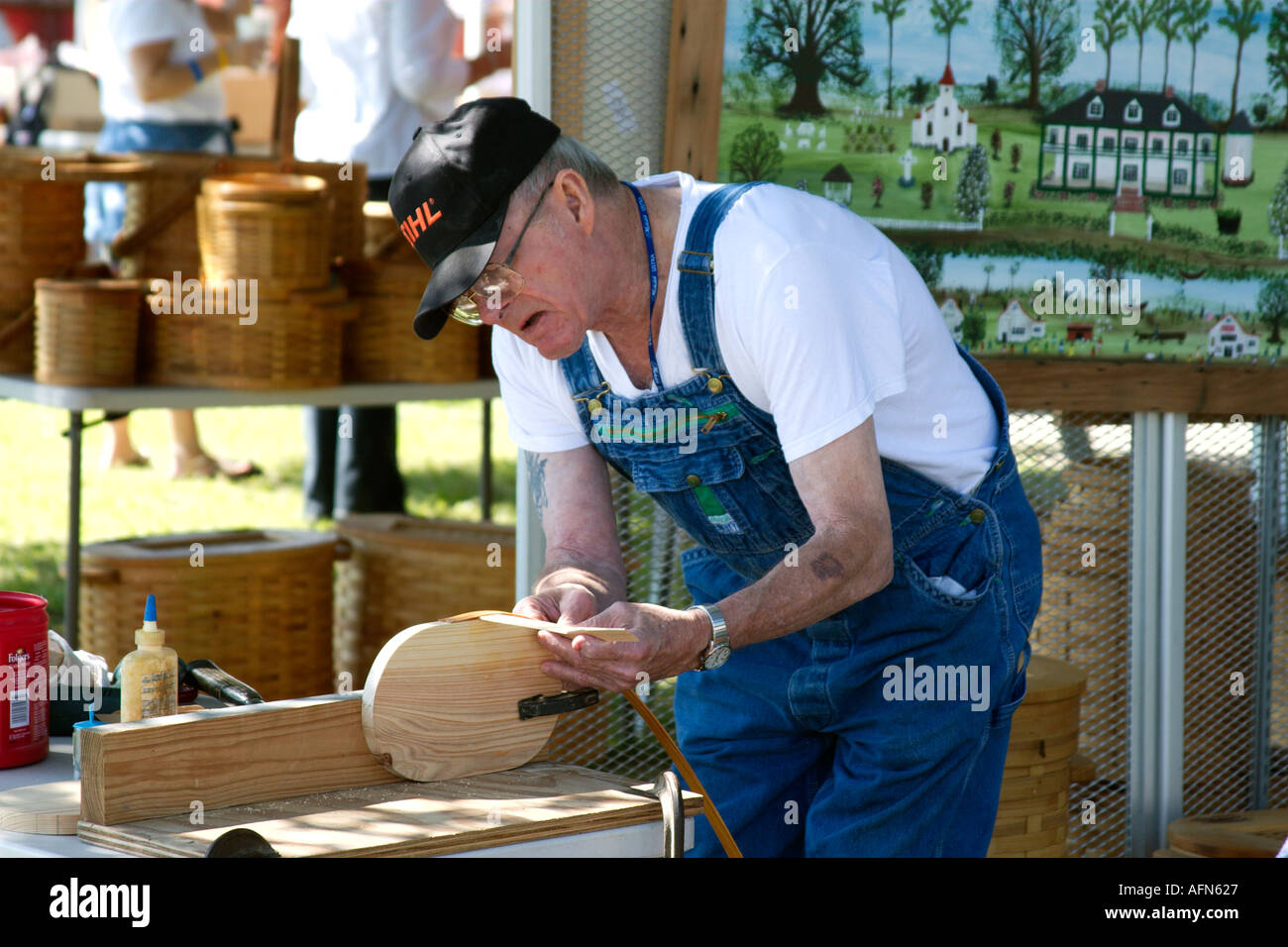 Madisonville Wooden Boat Festival Stock Photo Alamy