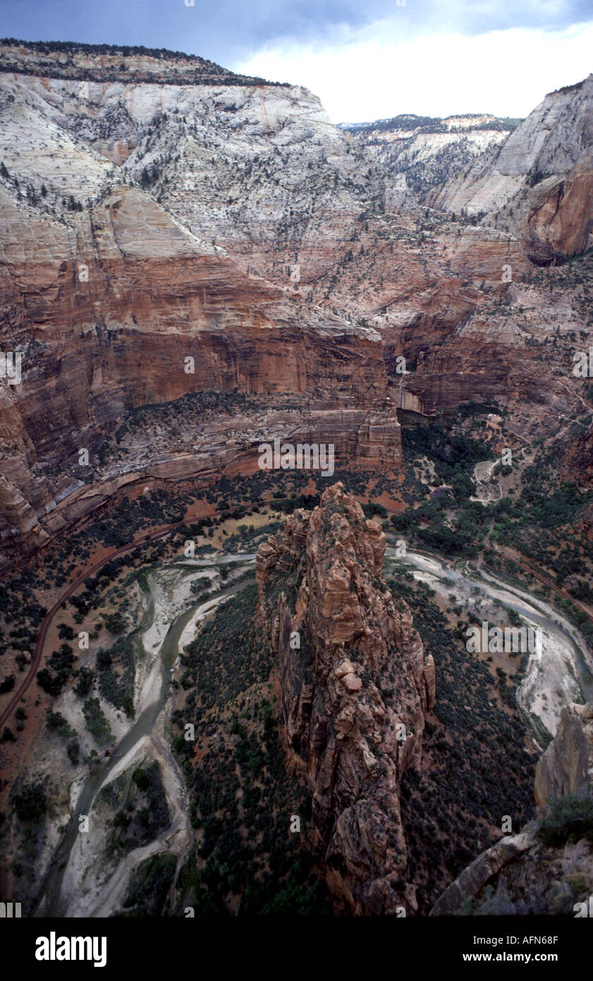 Zion Canyon USA Stock Photo