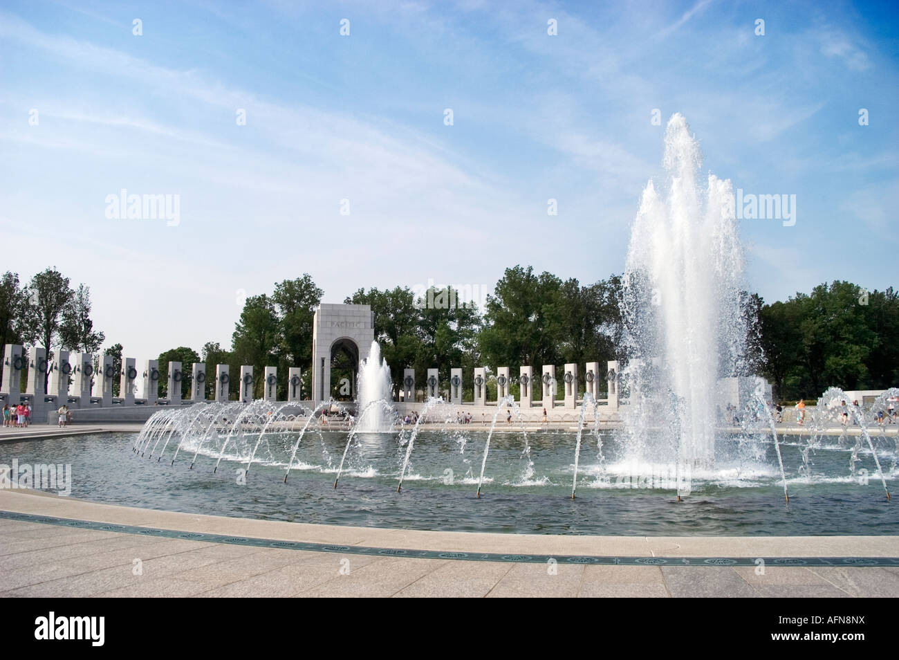 National World War 2 Memorial, Washington D.C. USA Stock Photo - Alamy