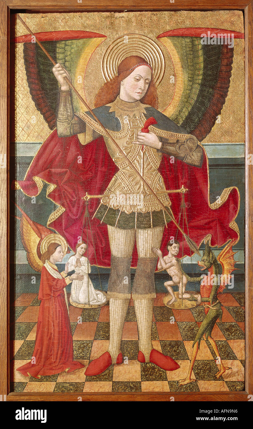 "fine arts, Abadia, Juan de la, (active 1470 - 1490), "archangel ...