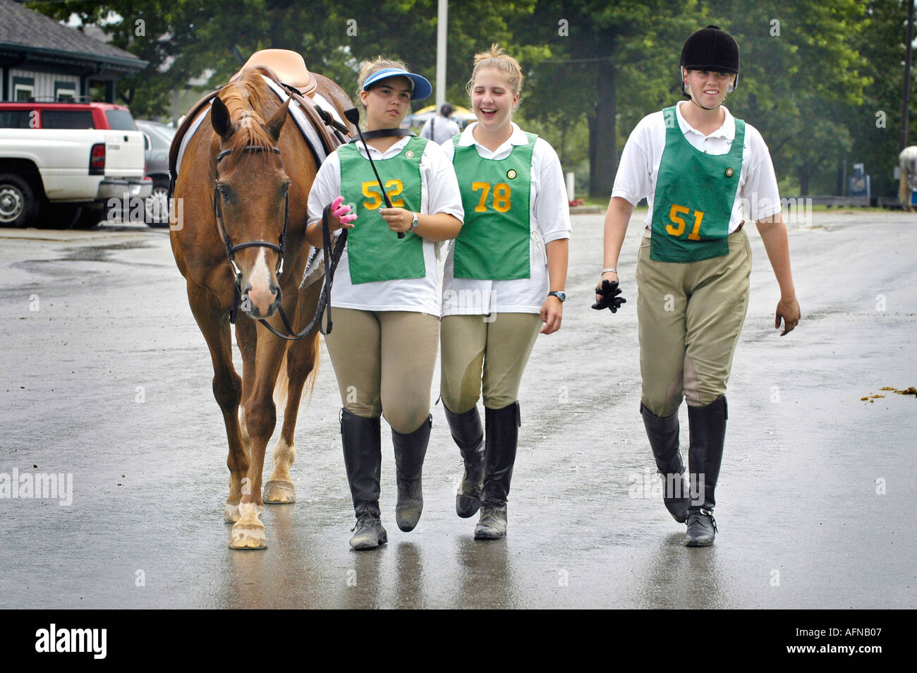 Equestrian event held at Kentucky Horse Park Lexington KY Stock Photo Alamy