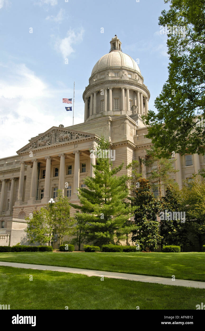 State Capitol Building Frankfort Kentucky KY Stock Photo