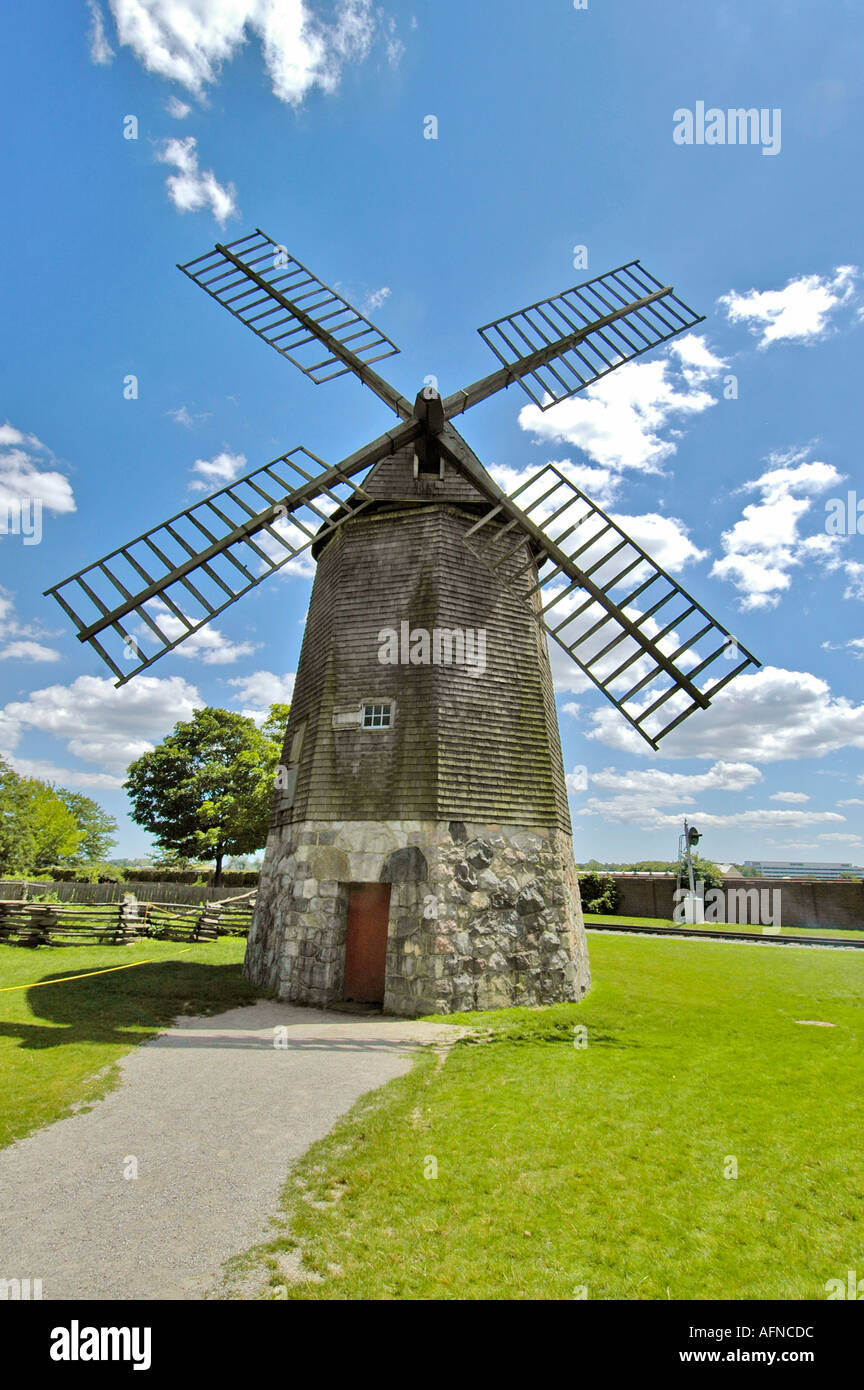Farris Windmill Historic Greenfield Village and Henry Ford Museum located at Dearborn Michigan Stock Photo