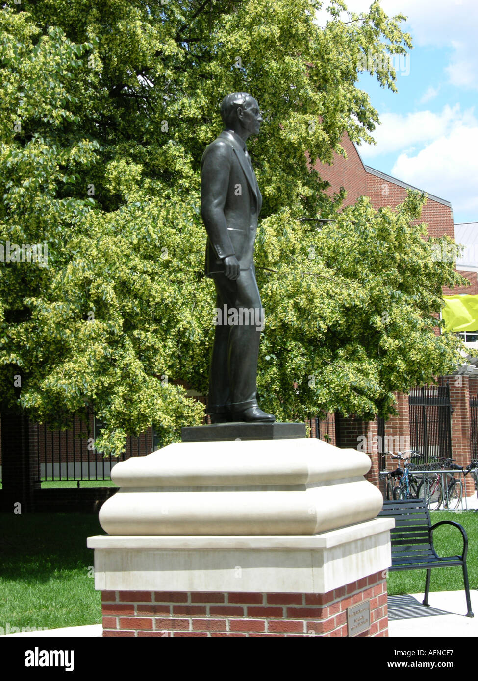 Statue of Henry Ford at Historic Greenfield Village and Henry Ford Museum located at Dearborn
