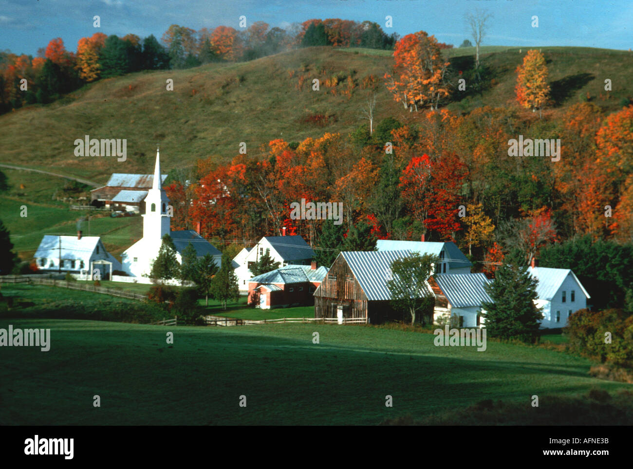 East Corinth Vermont Stock Photo Alamy
