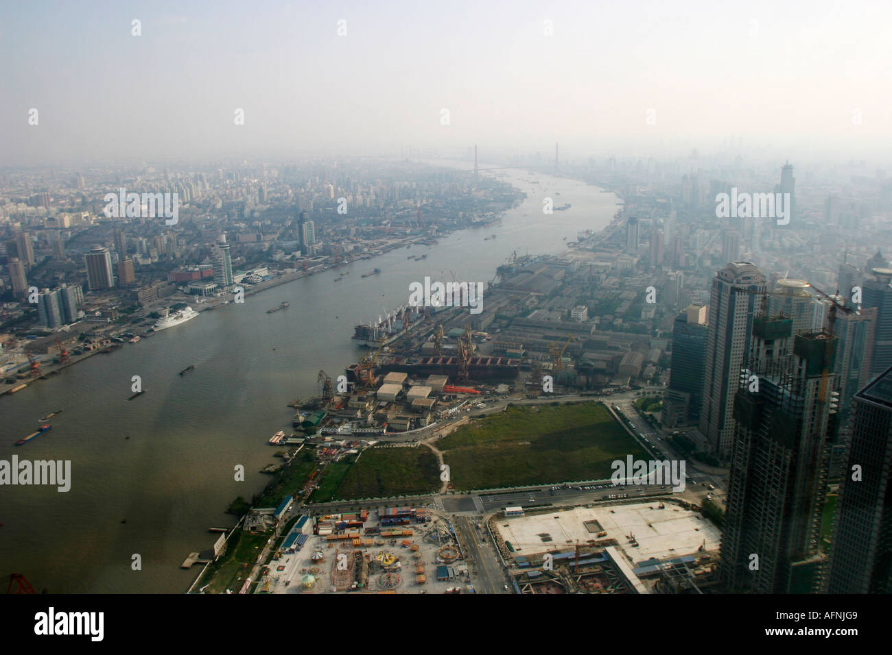 Views of Pudong Stock Photo - Alamy