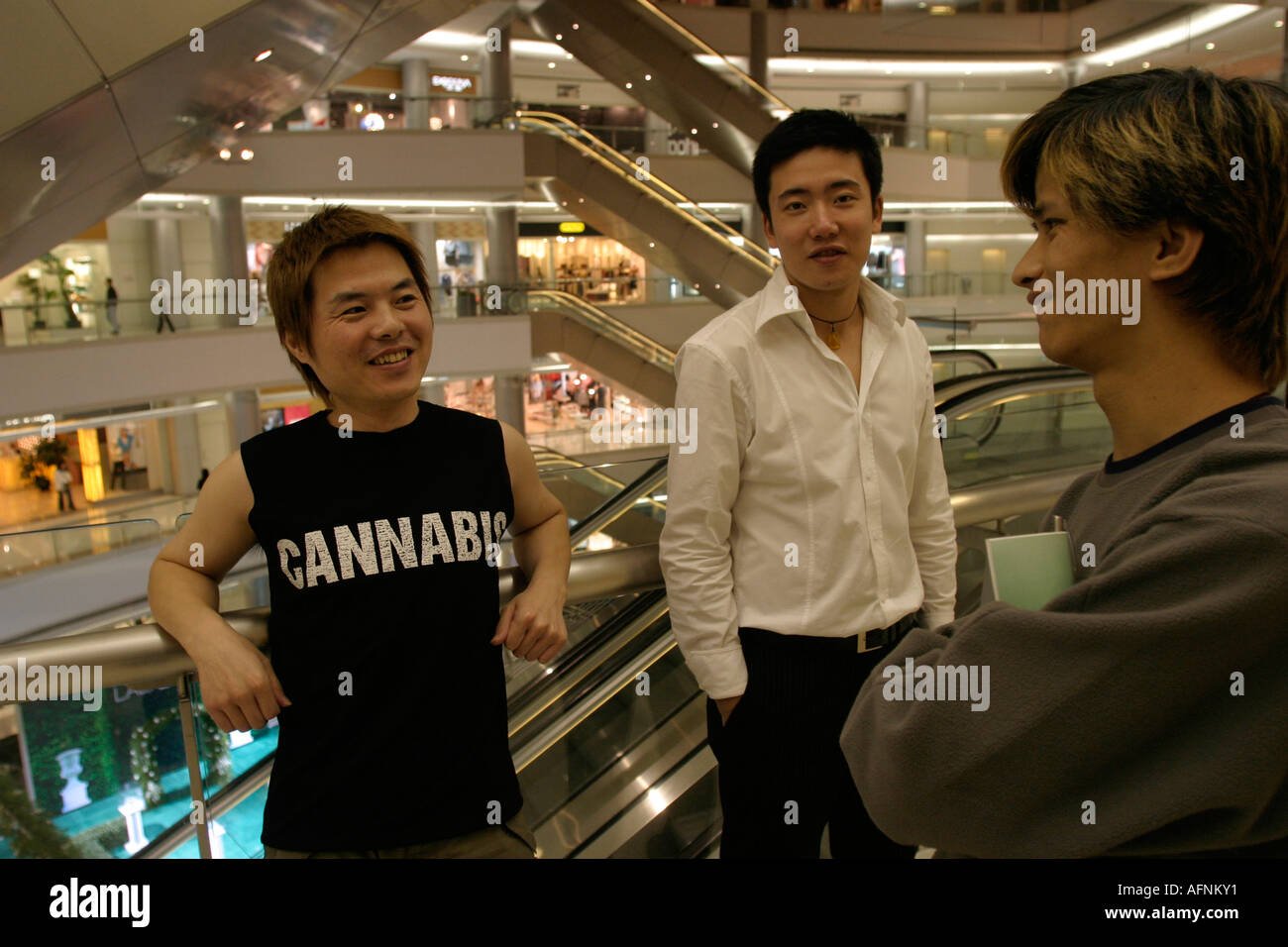 Cannabis teeshirt Stock Photo