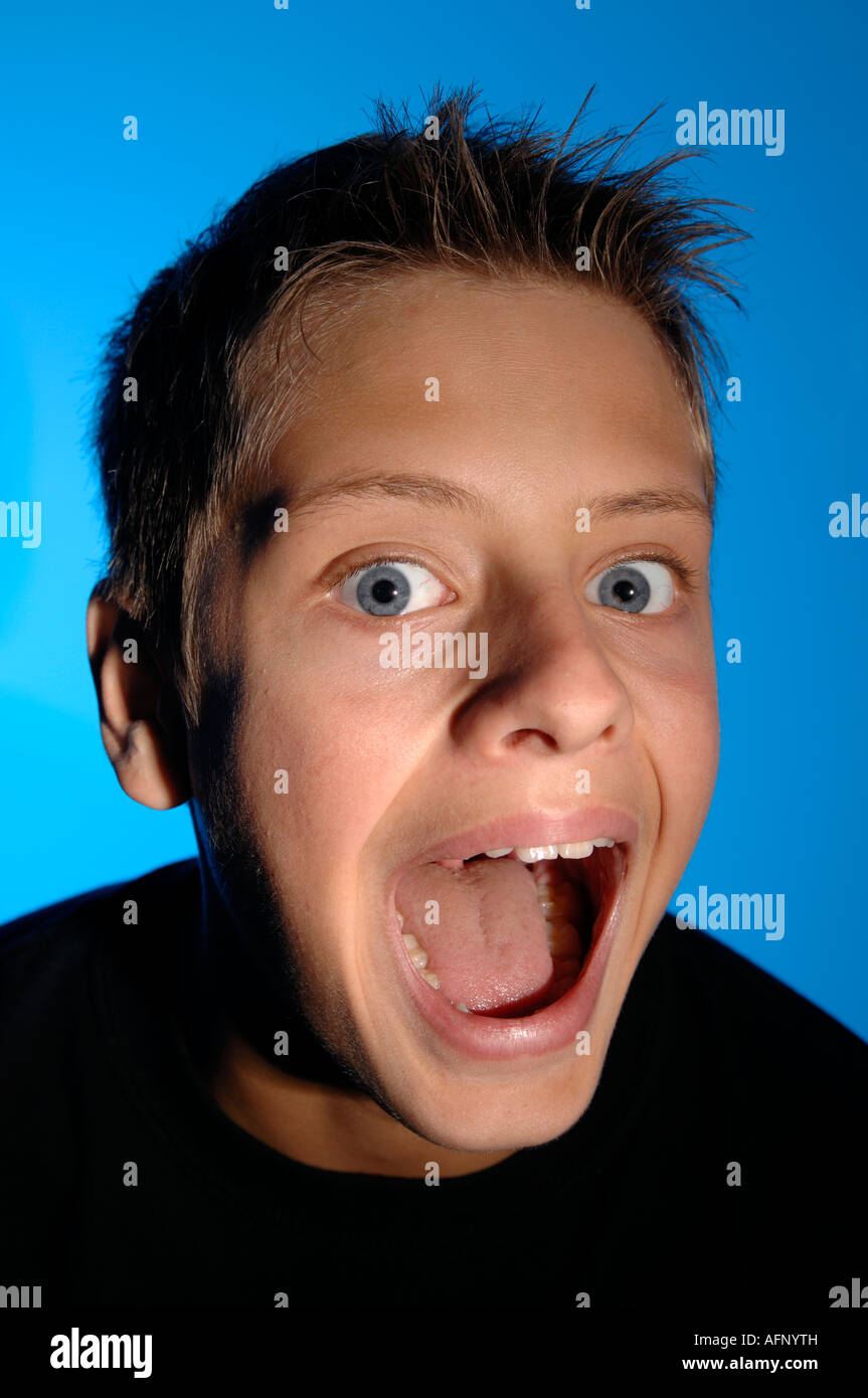 Portrait of a boy Stock Photo