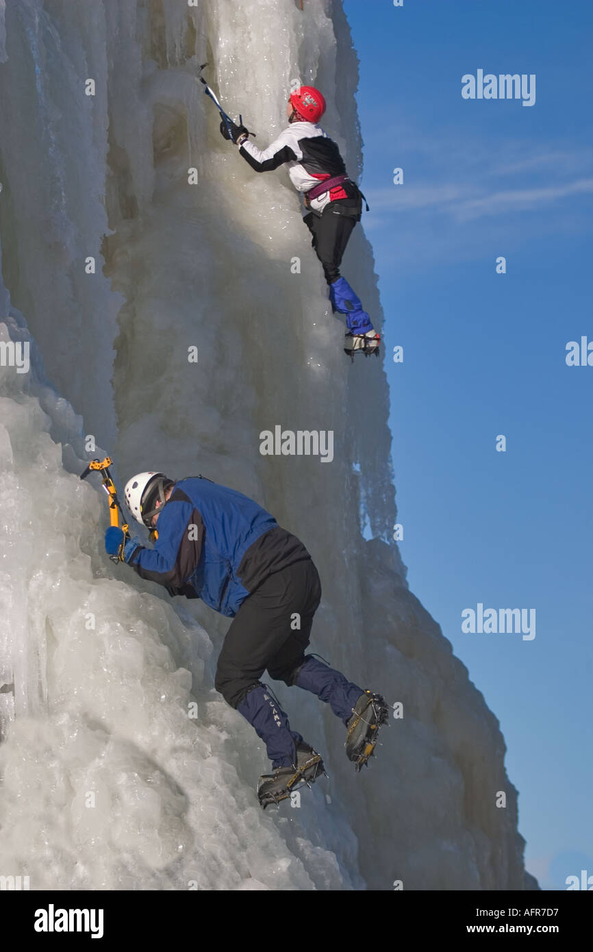 Climbing With Two Axes High Resolution Stock Photography and Images - Alamy