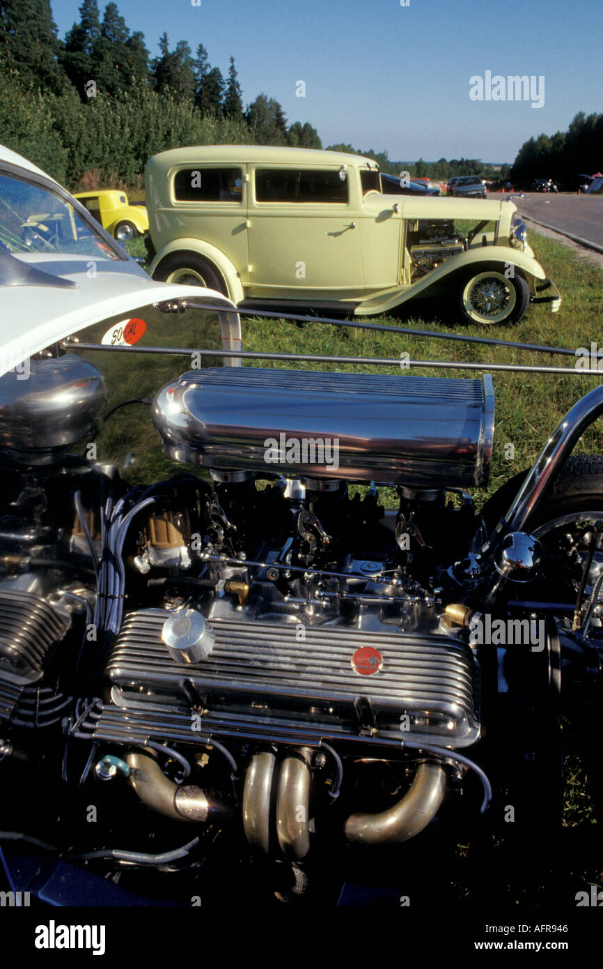 hot rod v8 engine american car custom car modified tuned fast speed