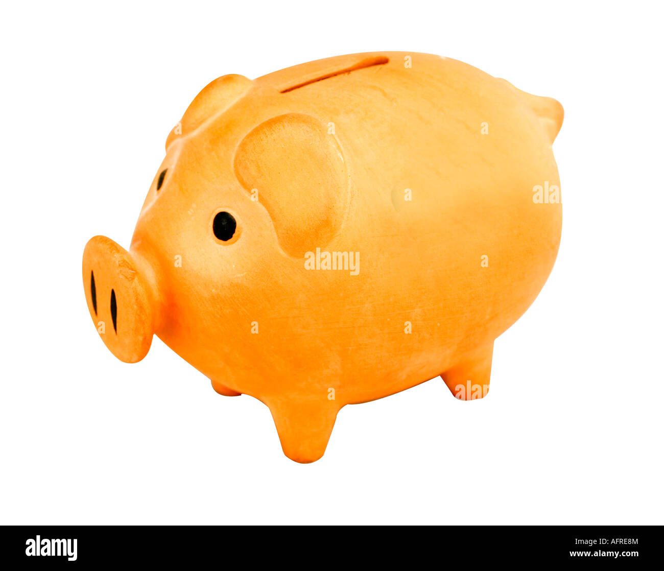 piggy bank on a white background Stock Photo - Alamy