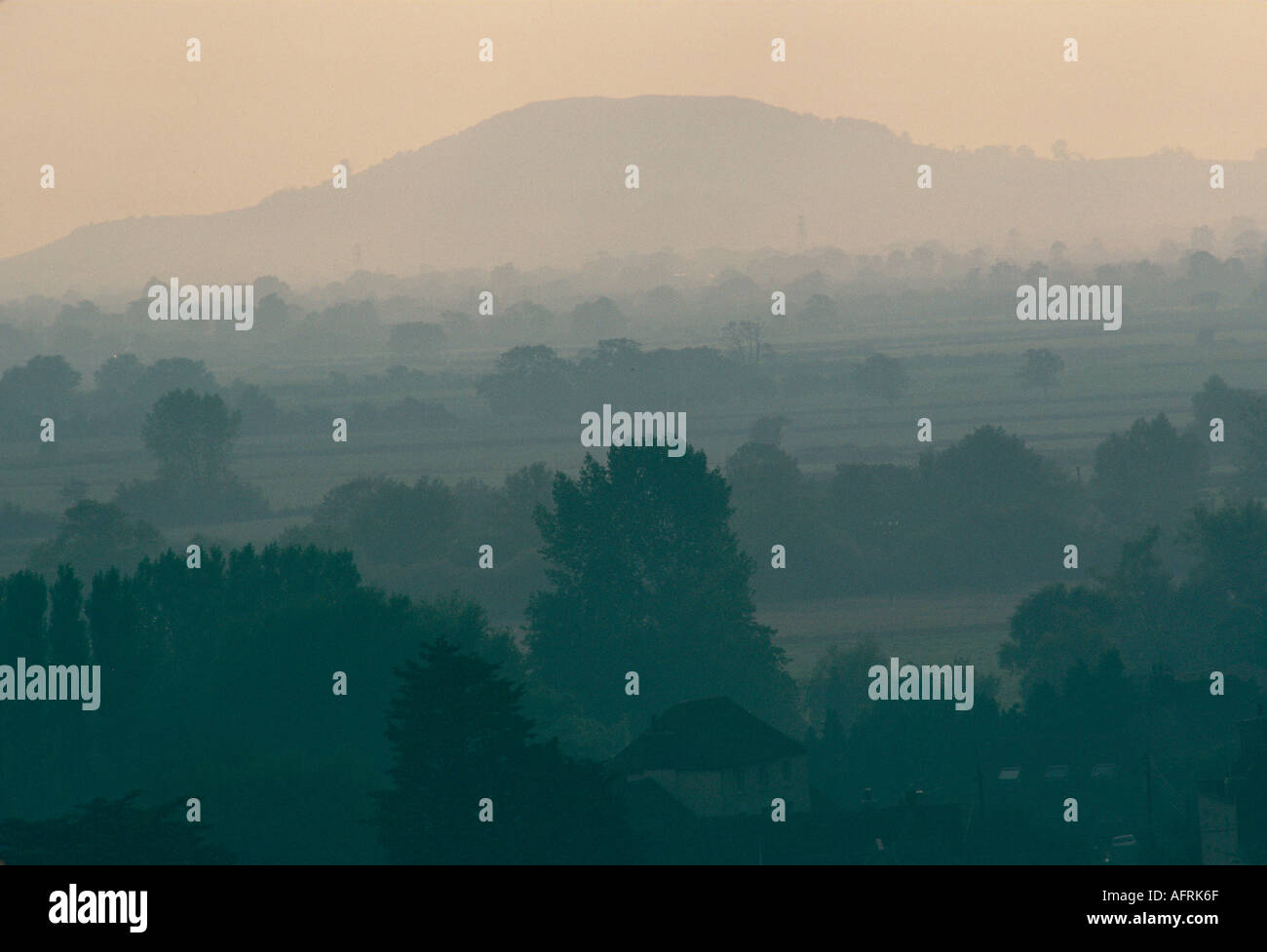 Somerset Levels  HOMER SYKES Stock Photo