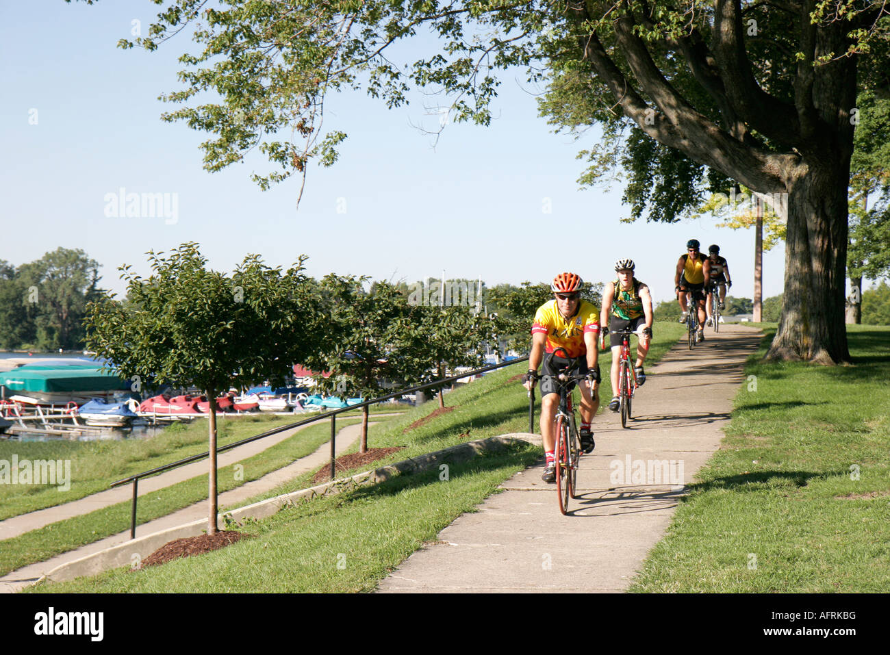 Indiana Marshall County,Culver,Culver Park,Lake Maxinkuckee,bicycle