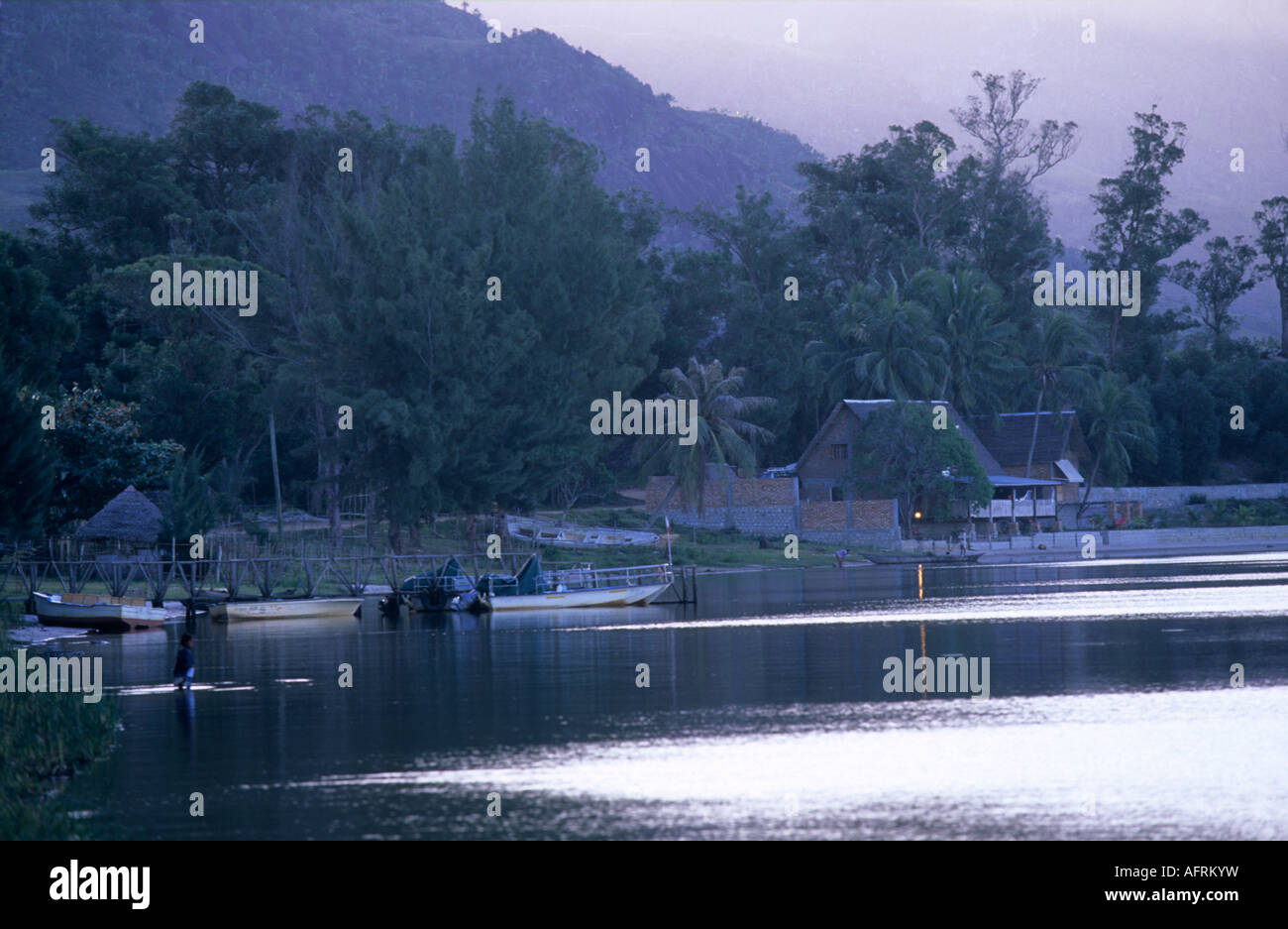 Seascape, Fort Douphin, Madagascar Stock Photo
