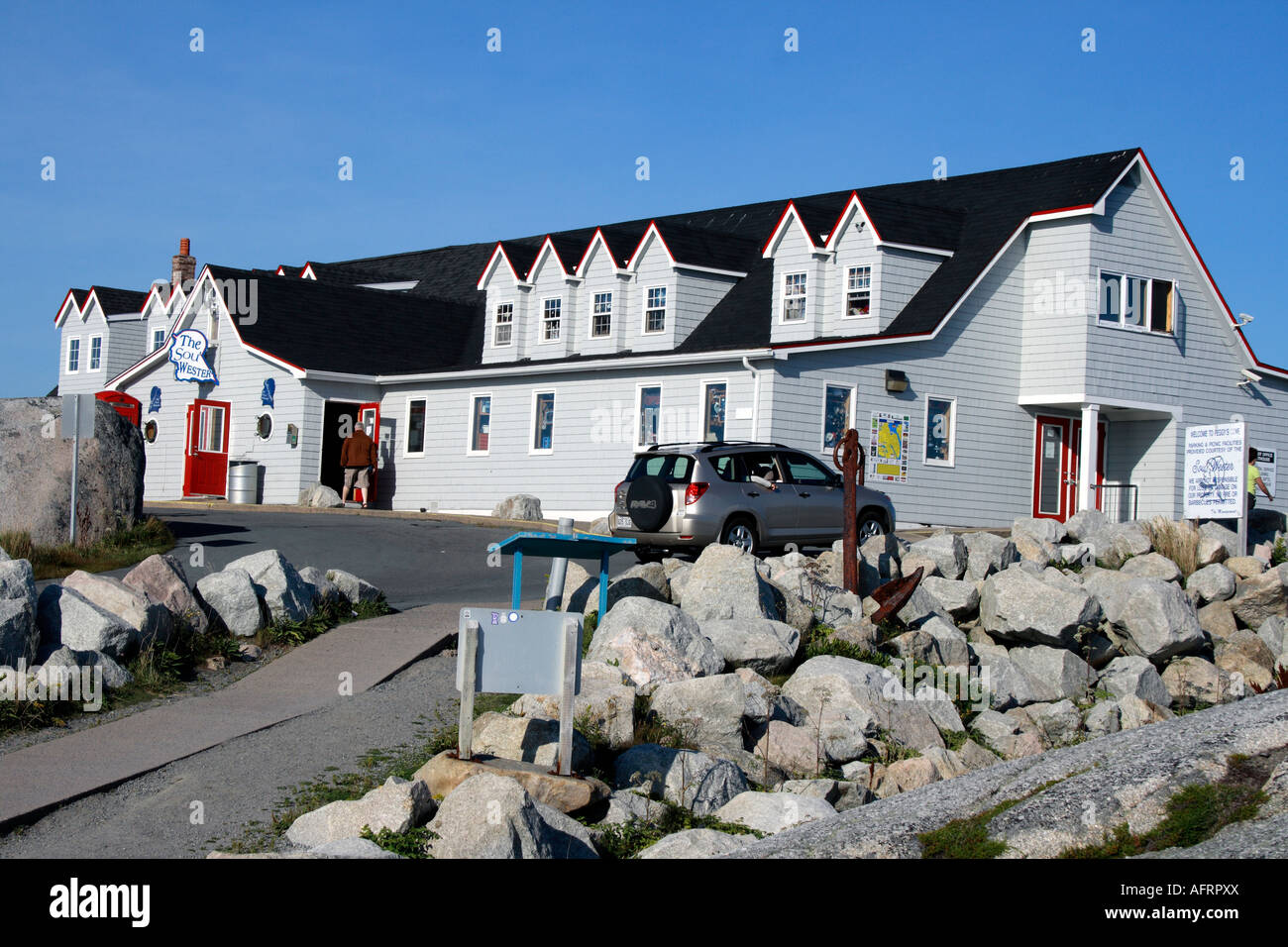 The Sou Western, a seafood restaurant at East Dover at famous Peggys